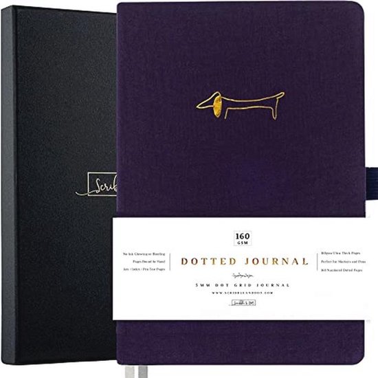 Foto: Bullet planner a5 ultra dik 160 g m papier gestippeld dagboek voor kunstenaars en makers