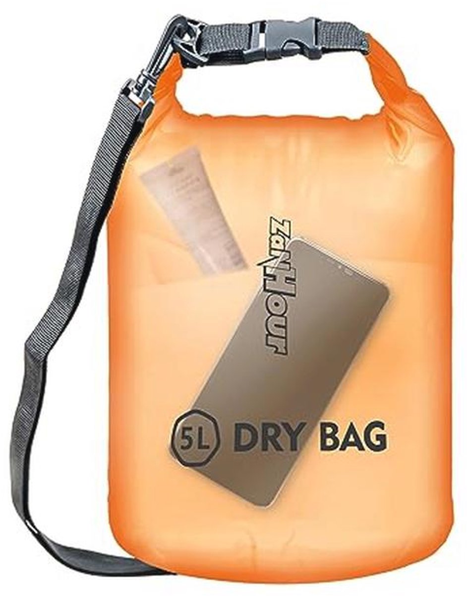 Waterdichte droogzak voor reizen en buitenactiviteit - opbergtas met roltop, 2L/5L/10L/20L