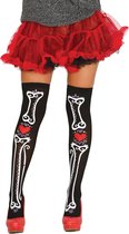 FIESTAS GUIRCA, S.L. - Día de los Muertos skelet kousen voor vrouwen - Accessoires > Panty's en kousen