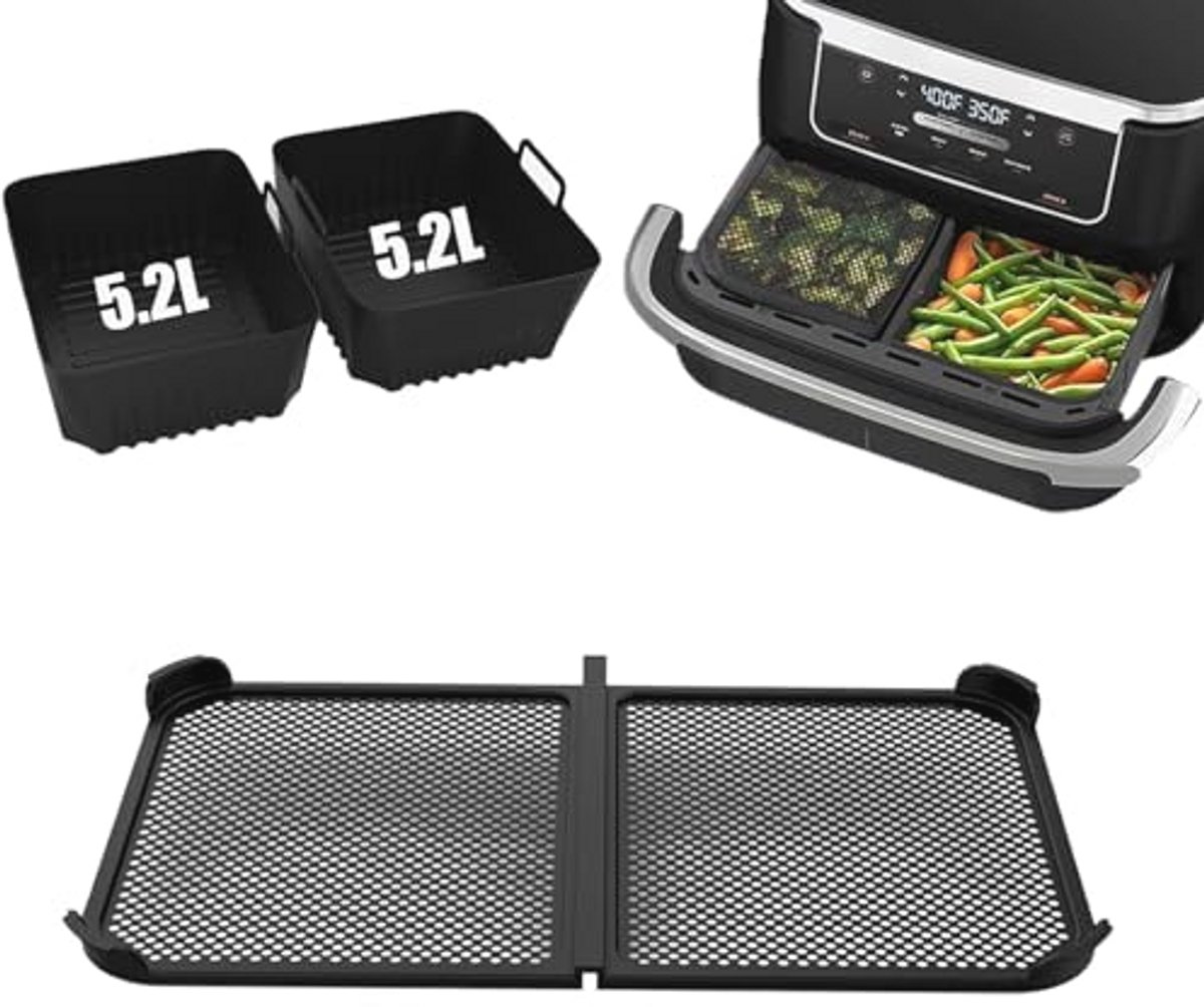 Siliconen Mallen en Spatbeschermers voor Heteluchtfriteuses