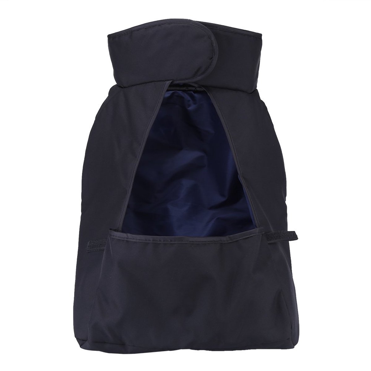 Waterproof Universal Stroller Foot Muff Buggy Stroller Snuggle Cover Windproof (Black)