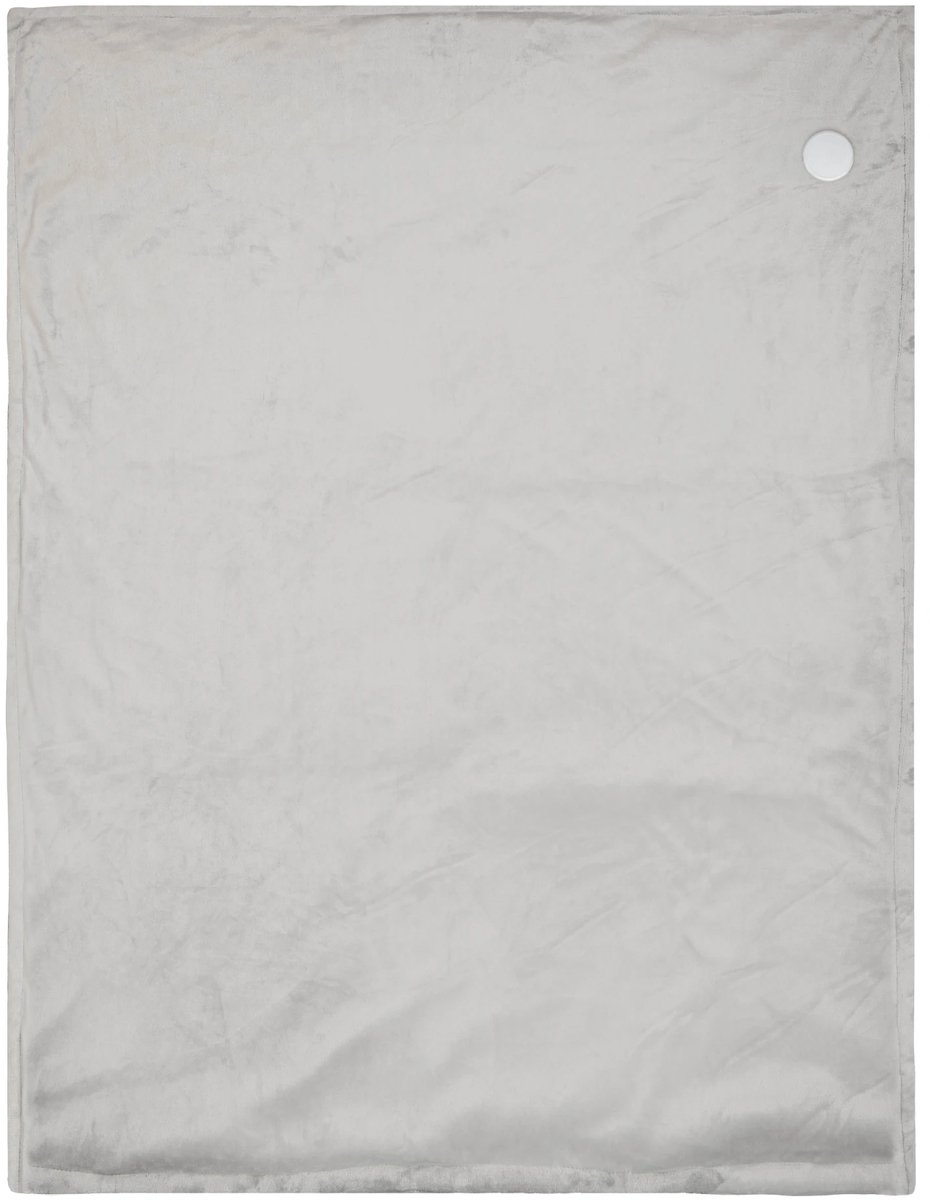 Inventum HB185G elektrische verwarmde bovendeken 180x130 cm - Eenpersoons - 4 warmtestanden - Uitwasbaar - Automatische uitschakeling - Fleece - Lichtgrijs – foto 5