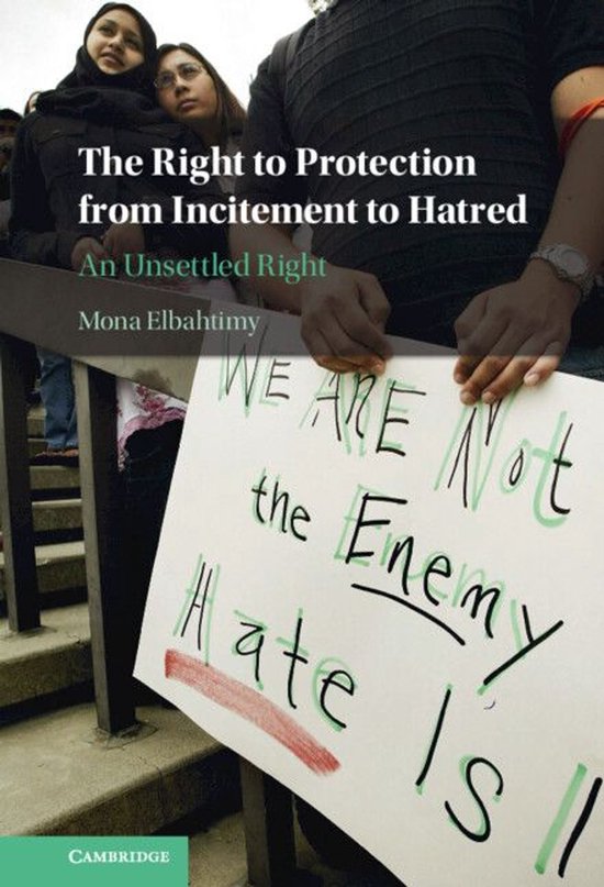 The Right to Protection from Incitement to Hatred - cover