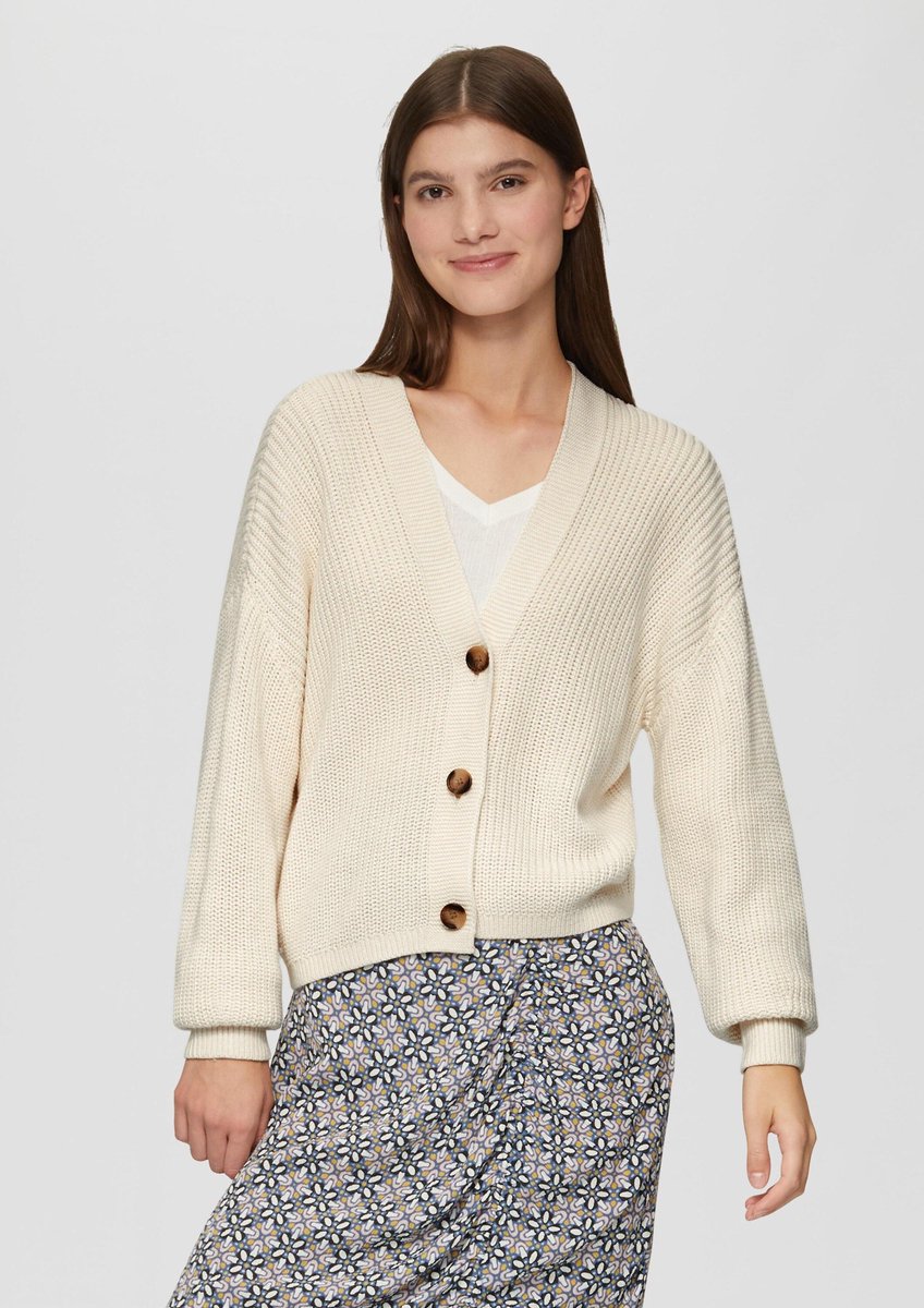 Q/S designed by - Cardigan - Maat S - - 05W0 WHITE -