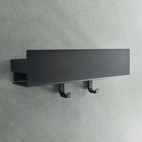 600 Mm Keukengerei Rek Aan De Muur - Met 10 Schuifhaken
