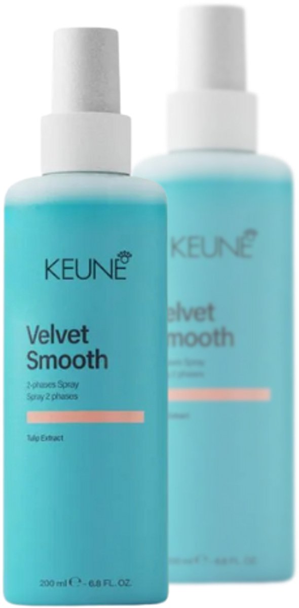 2 STUKS - Keune Care Velvet Smooth 2-phase Spray 200ml