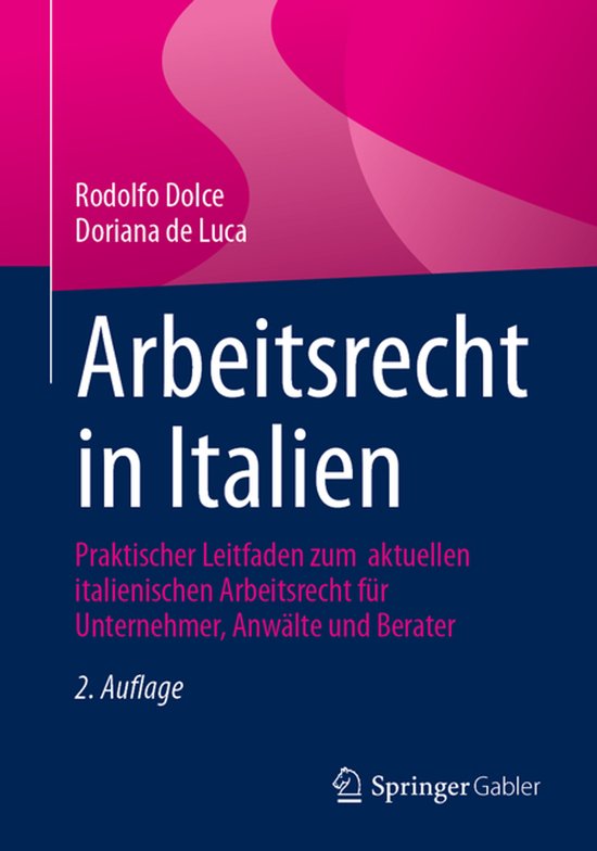 Arbeitsrecht in Italien - cover