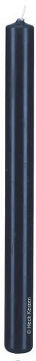 Nachtblauwe Kaarsen 250 x 22 mm - 10 Stuks