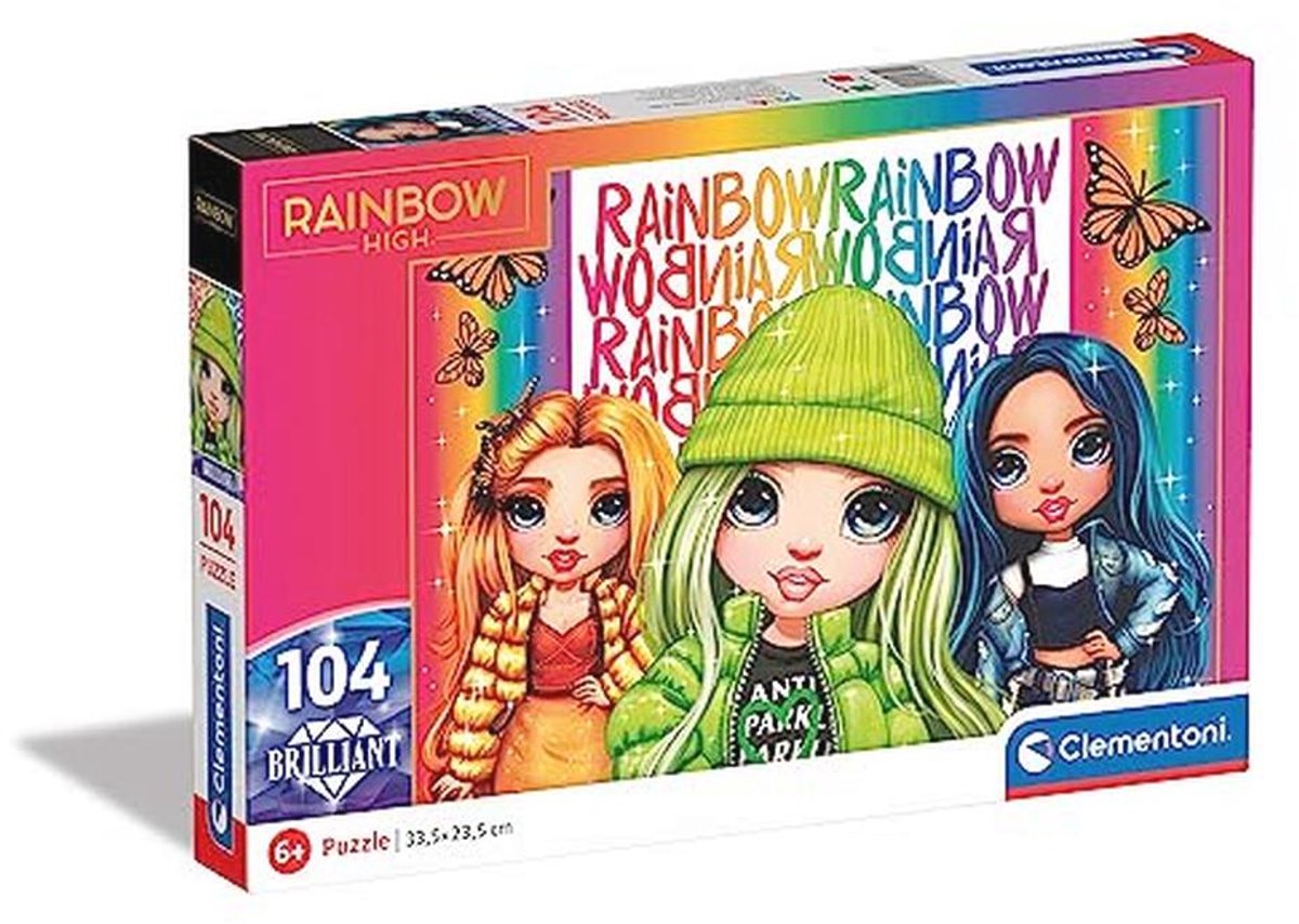Rainbow High Kinderpuzzel - 104 Stuks - 6 Jaar en Oudere