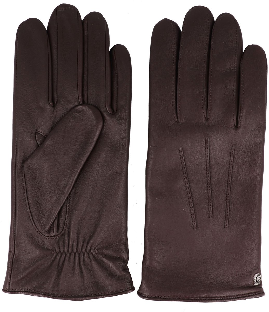 Roeckl Coburg Touch Handschoenen Leder - Jongens - coffee
