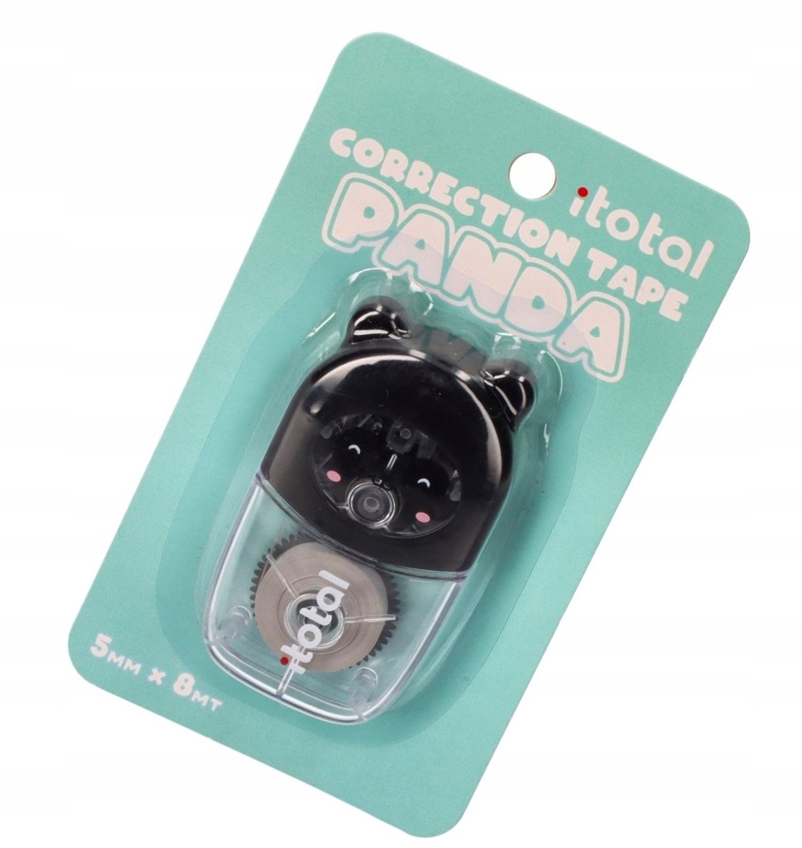 Merkloze correctietape 8m, panda-design, schoolgadget