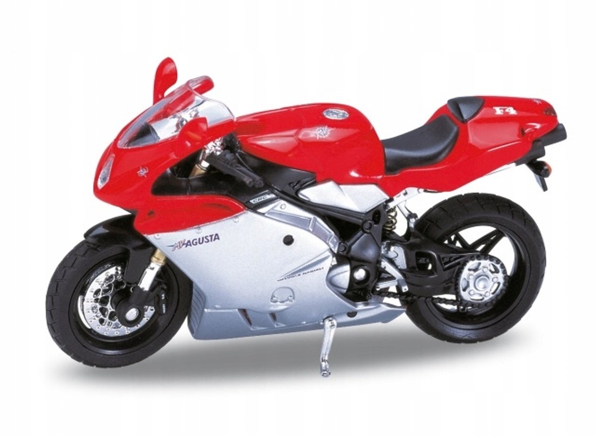 Welly MV Agusta F4S motorfietsmodel schaal 1:18