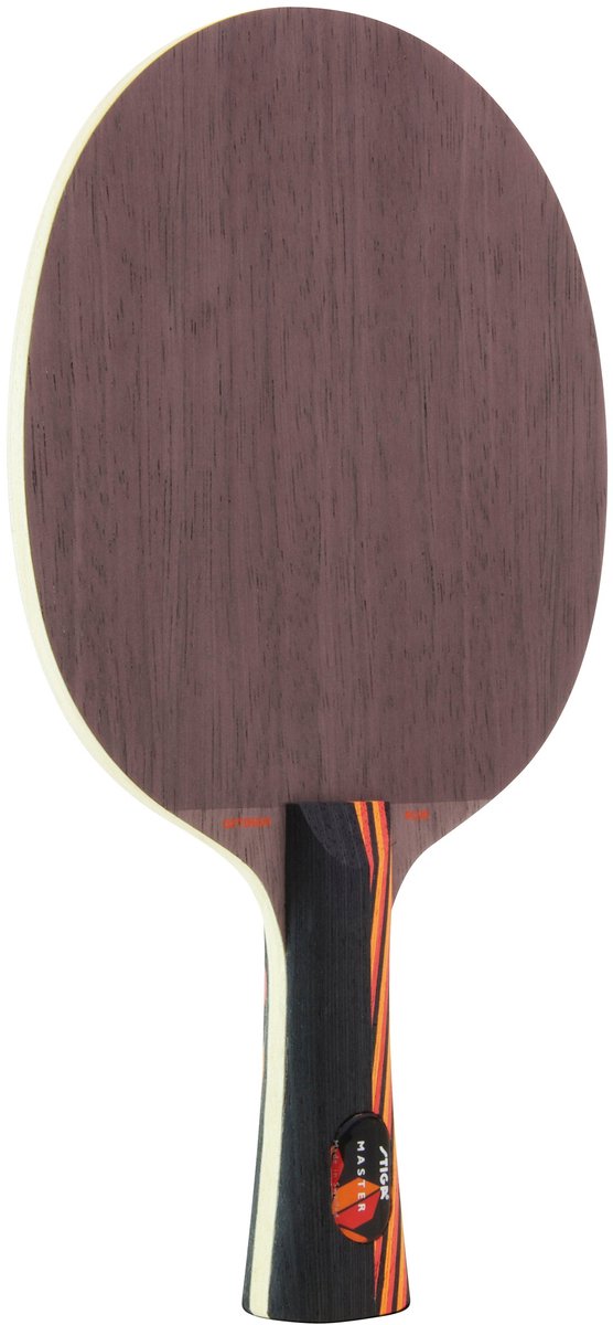 STIGA Optimum Plus Tafeltennisbatje met Peter-handvat