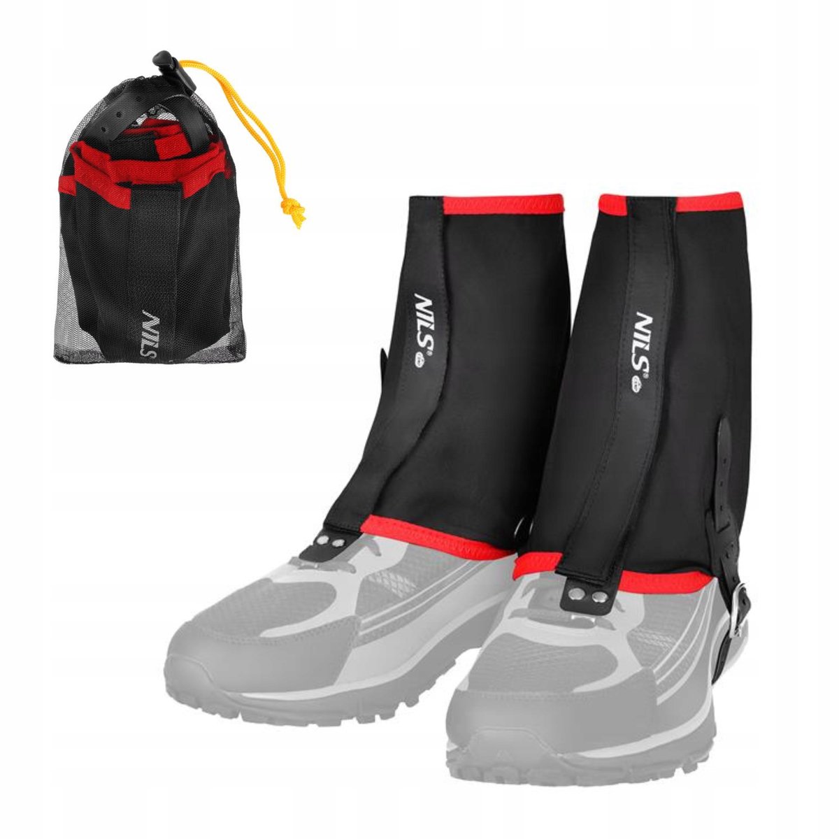 Nils Camp Stuptuty NC17113 Zwarte/Rode Outdoor & Sport Schoenzakken