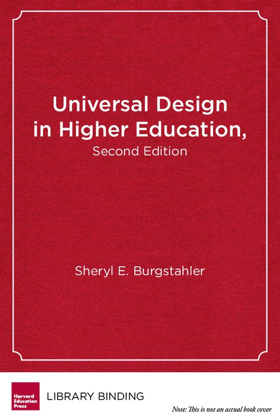 Universal Design in Higher Education - cover