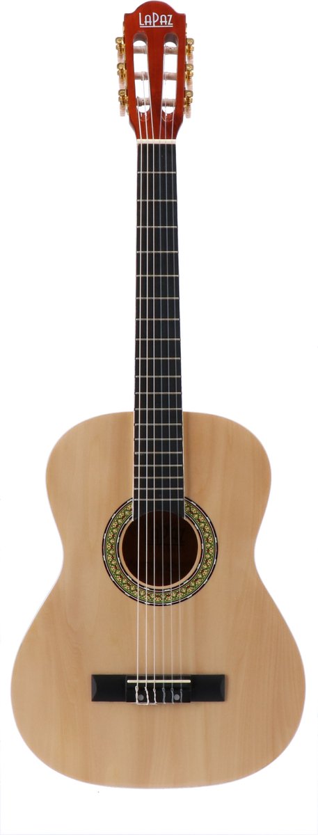 LaPaz 002 NT 3/4 klassieke gitaar naturel