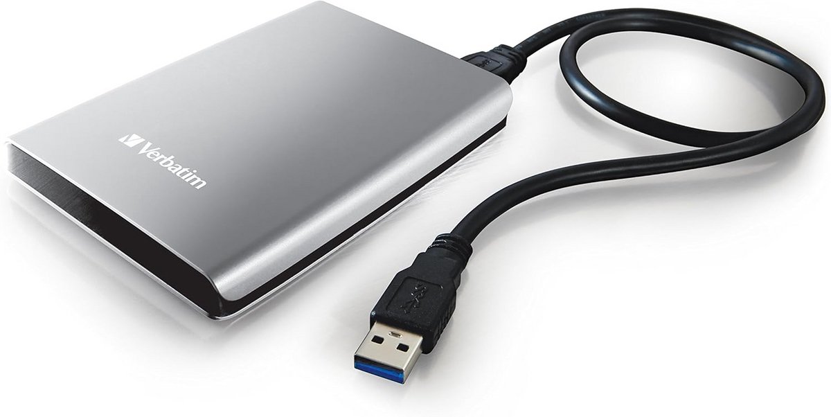 Draagbare Externe Harde Schijf 1TB USB 3.0 2.5 inch Zilver