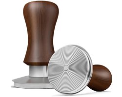 Unyqoos® Precisie Koffie Tamper 58,5 mm voor Perfecte Espresso Bereiding