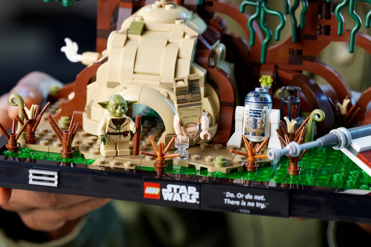 LEGO Star Wars Jedi Training op Dagobah Diorama - 75330 — afbeelding 12