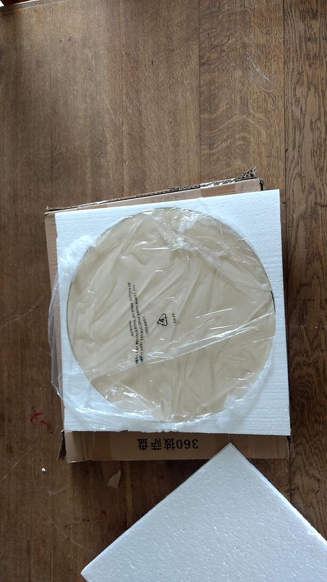 Keramische Pizzasteen 38cm Dik voor Kamado BBQ en Oven - Hittebestendig