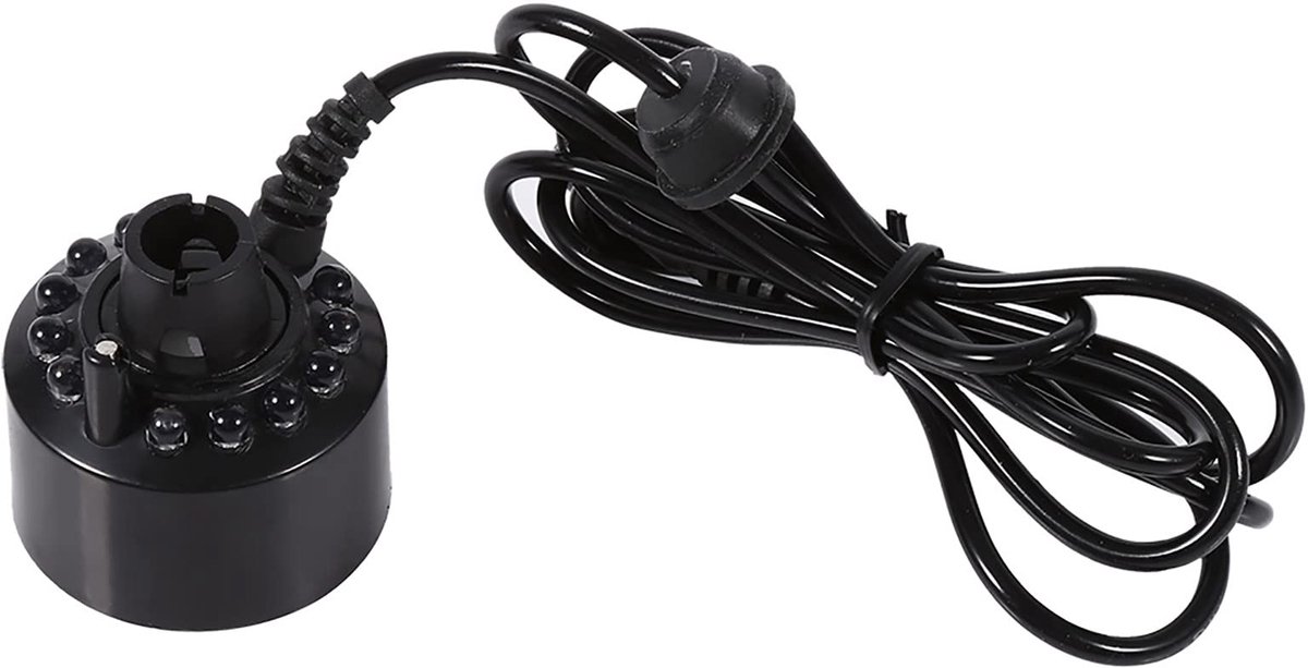 Luchtbevochtiger Verstuiver Mini-mistmachine met 12 kleur veranderende LED-verlichting 24 V kleur veranderende luchtbevochtiger Mist Maker