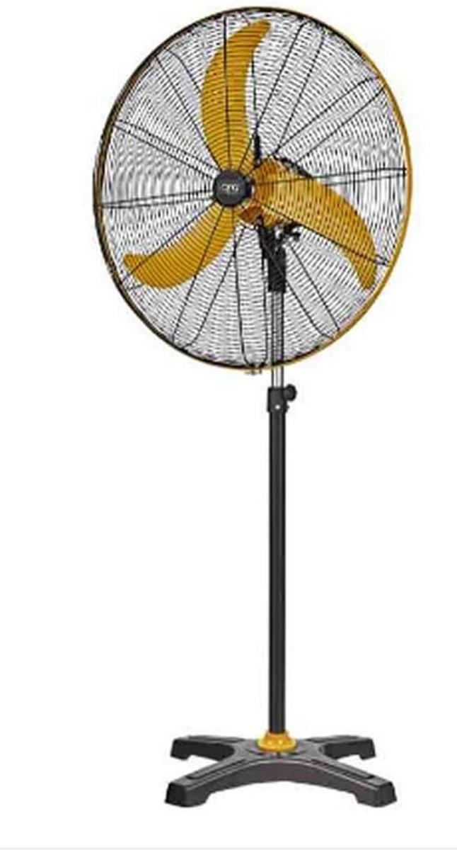 Stilstaande Metalen Vloerventilator 76 cm - Krachtige en Stille Koeling