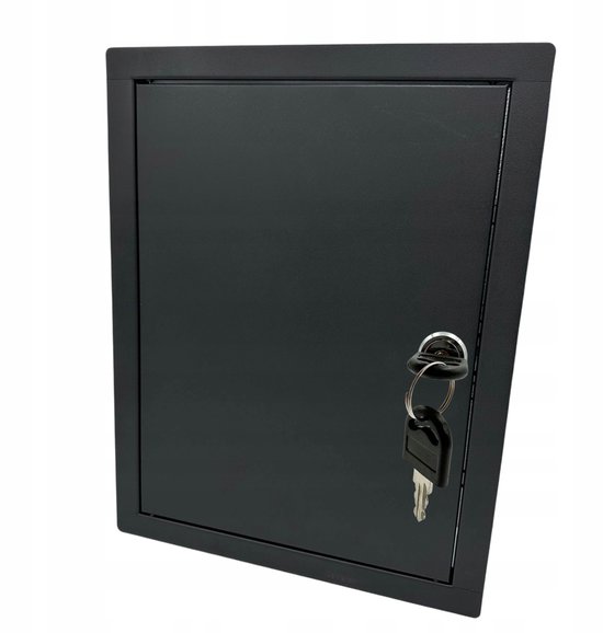 metalen-luik-30x50cm-zwart-met-sleutel-toegangsdeur-bol