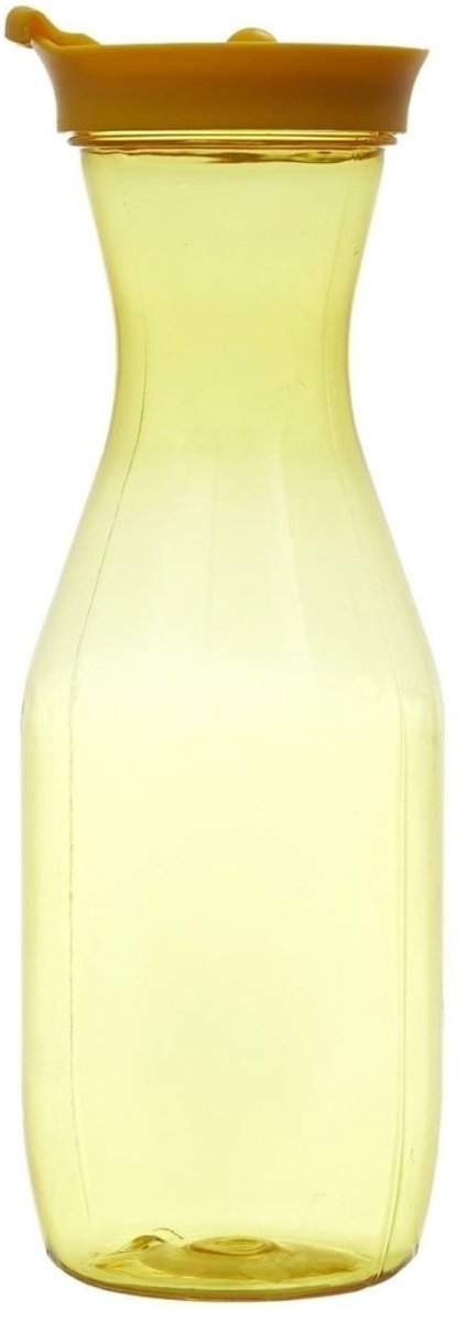 Gele plastic fles 1L - Duurzaam en stijlvol