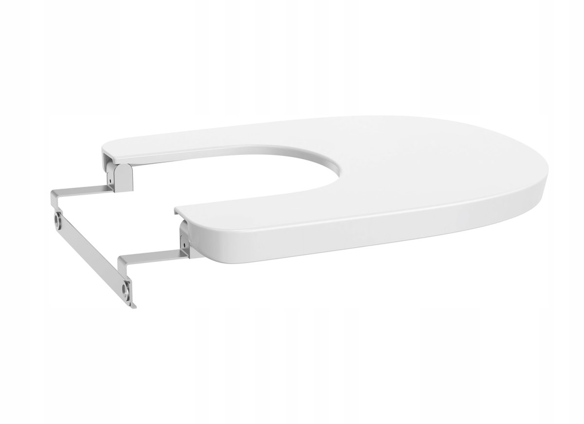Toiletbril Tura 36,7 x 51,2 x 4,4 cm Wit - Merkloos