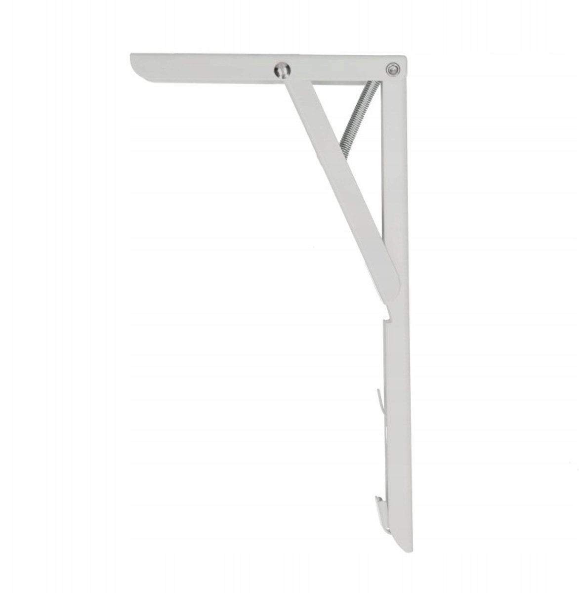 Opklapbare Plankdrager 250x130mm Wit - Ruimtebesparend