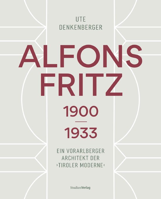 Alfons Fritz 1900–1933 - cover