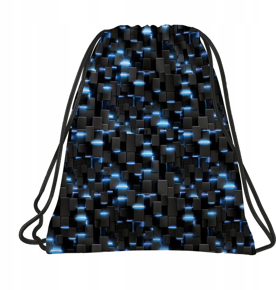 BackUP BYTEWAVE Gymtas Blauw - Rugzak met trekkoord