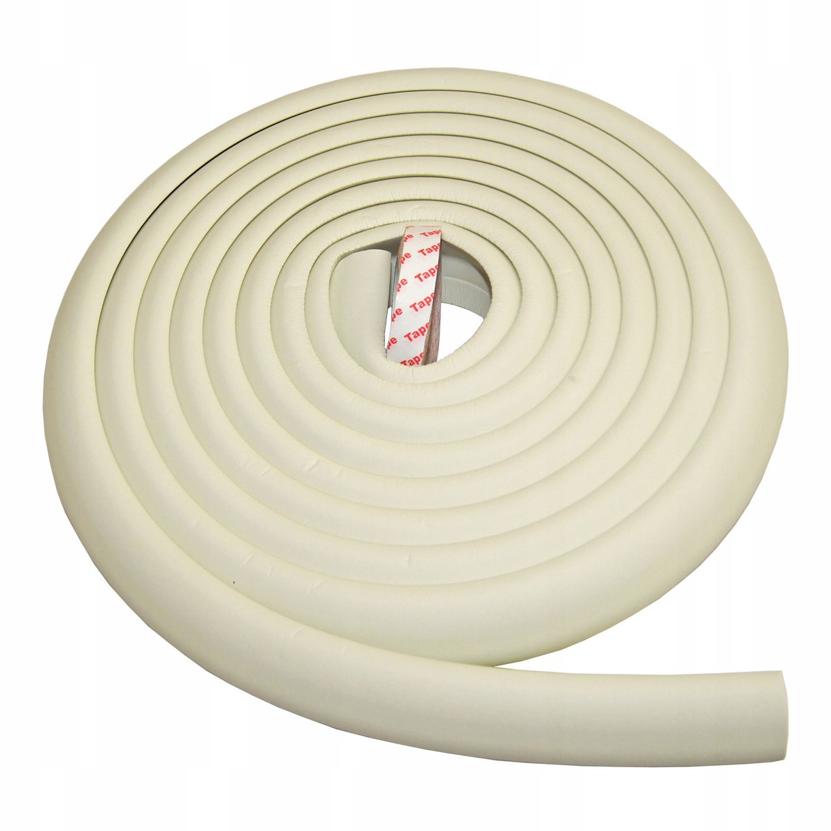 Beschermende Schuimband voor Hoeken - 5 Meter Wit