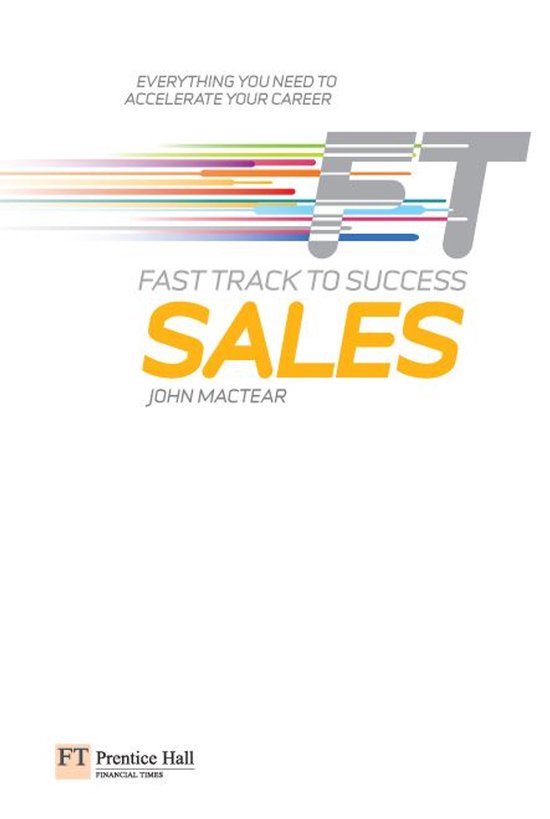 Sales: Fast track to Success - cover