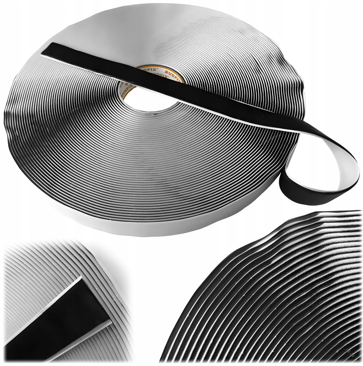 Dubbelzijdige Butyl Tape Zwart 1mm 15mm 25m - Waterdicht & Duurzaam