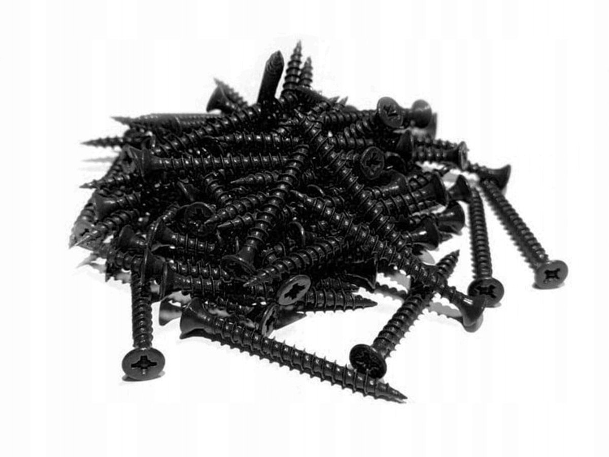 Zwarte Fosfaat Metaalschroeven 3,5x55mm 1kg