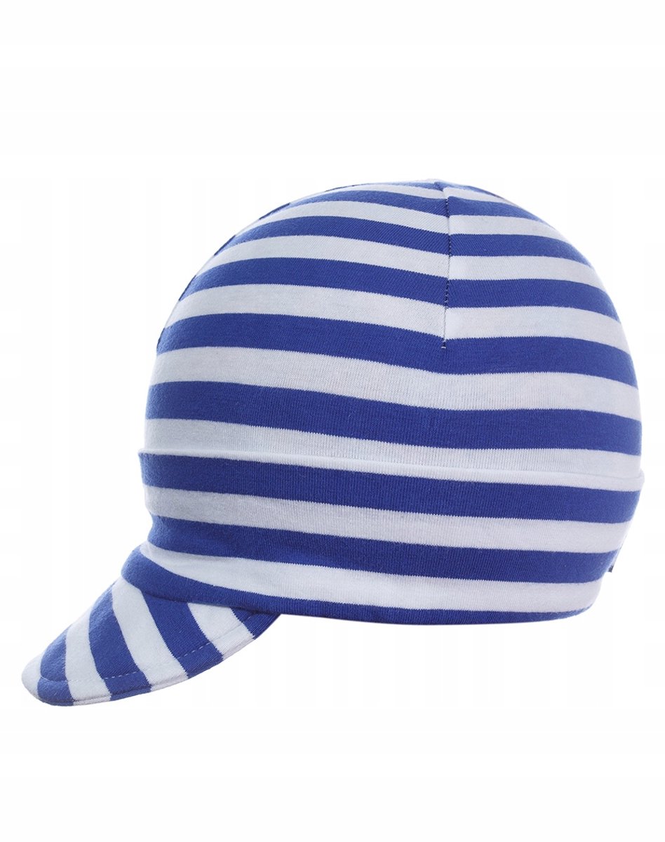 Baby petten met klep, navy blauw, maat 49