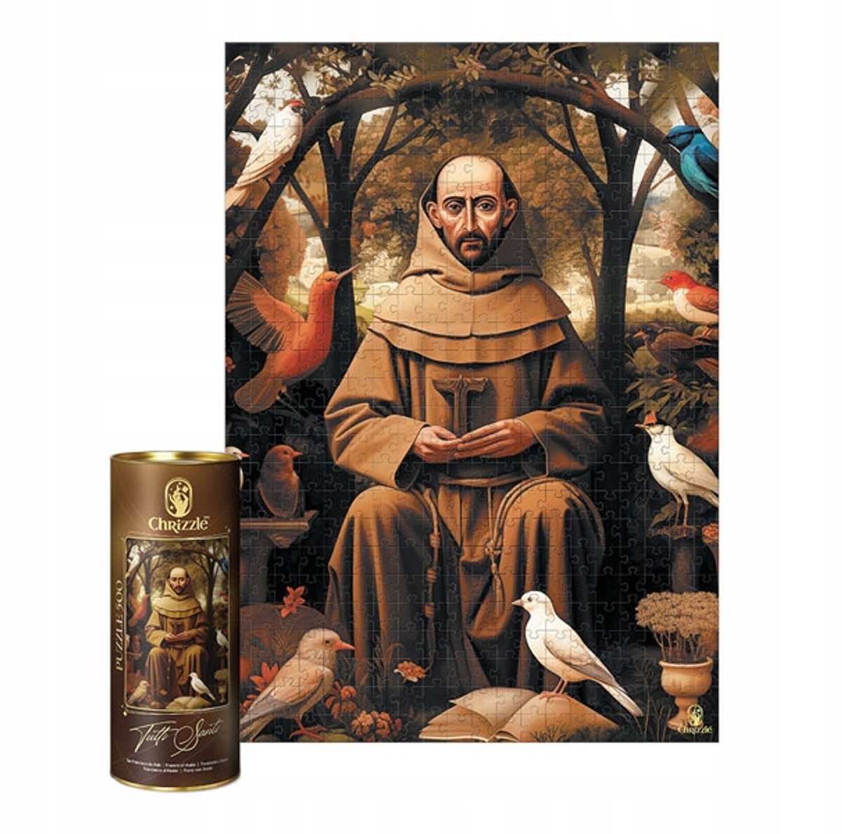 Sint Franciscus van Assisi Puzzel - 500 Stukjes - Chrizzle