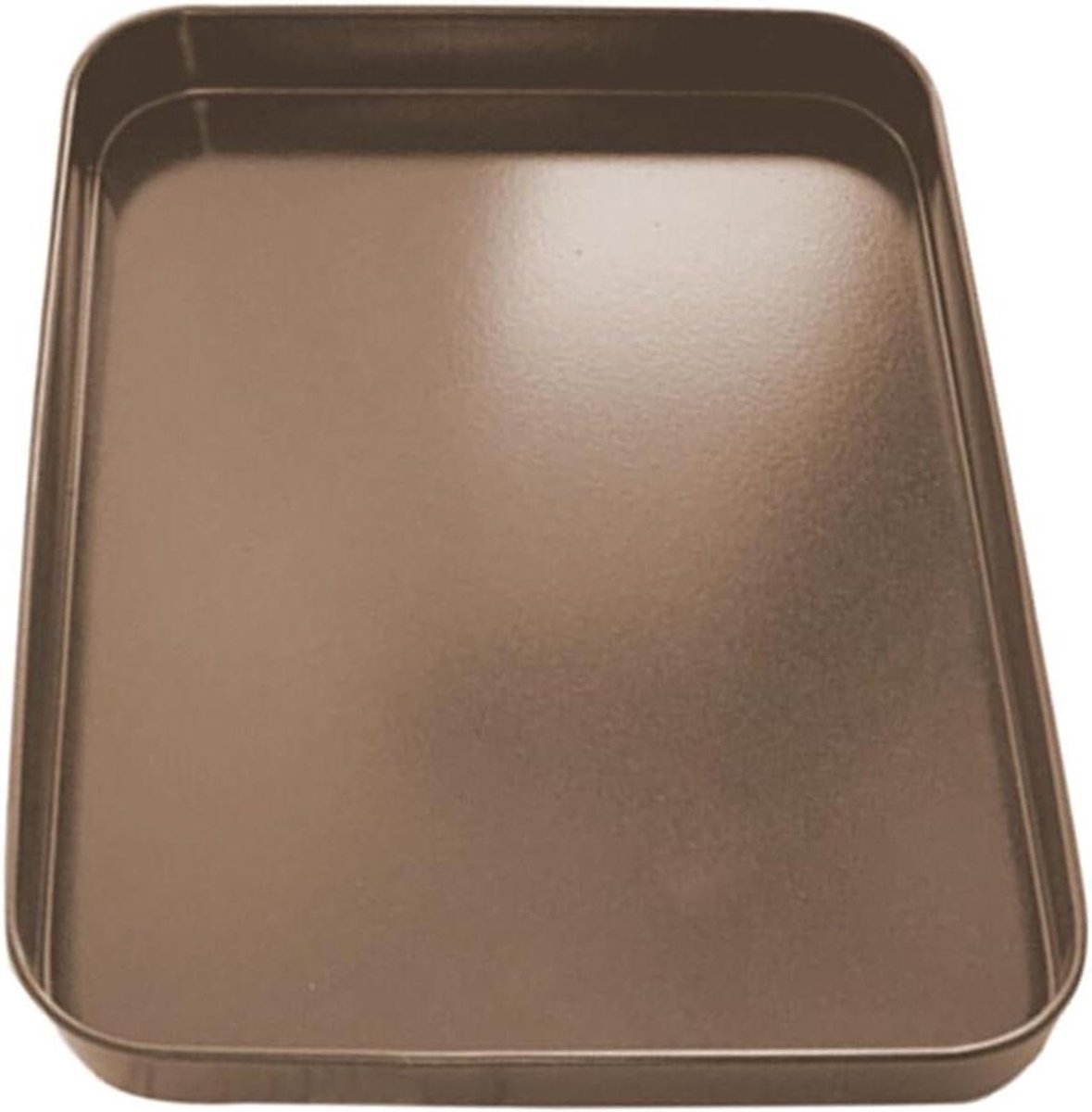 Provento - Metalen Dienblad - Snack Tray Cake Brood - Dinner Plate - Thuis/Café/Restaurant - Middag Thee - Donker Brons.