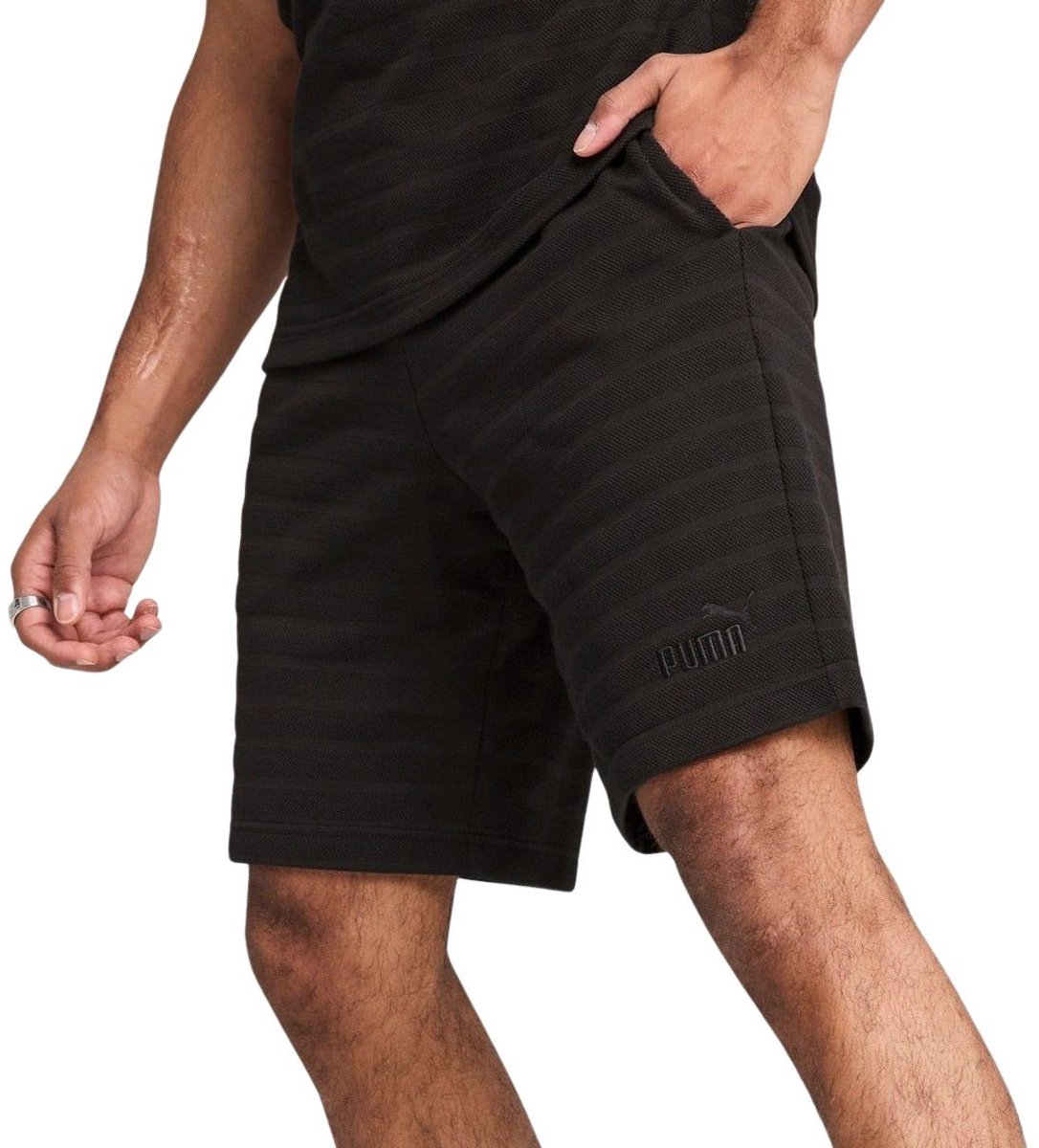 Puma ESS Elevated Structured Short Heren Zwart