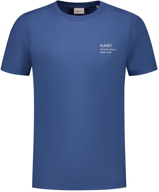 Chemise Gant Small Graphic SS pour homme - Taille M