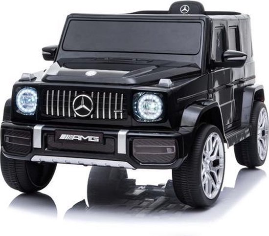 Mercedes G63 AMG – Elektrische Kinderauto 12V – 1 tot 5 jaar – Zwart | bol