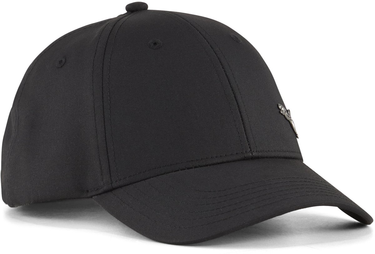 PUMA ESS METAL PUMA CAT BB Cap Jr Unisex Pet PUMA Zwart