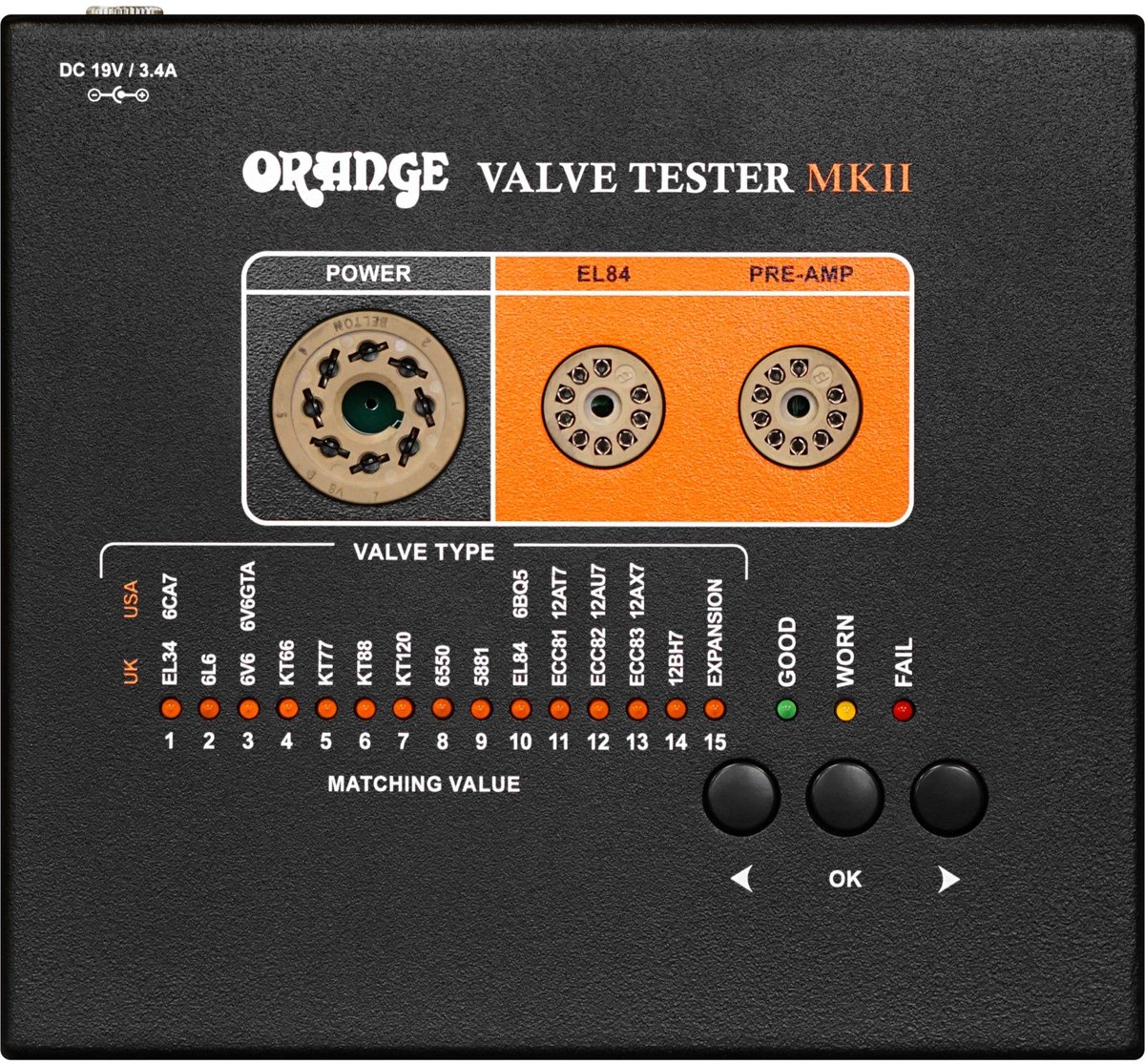 Orange Valve Tester MKII