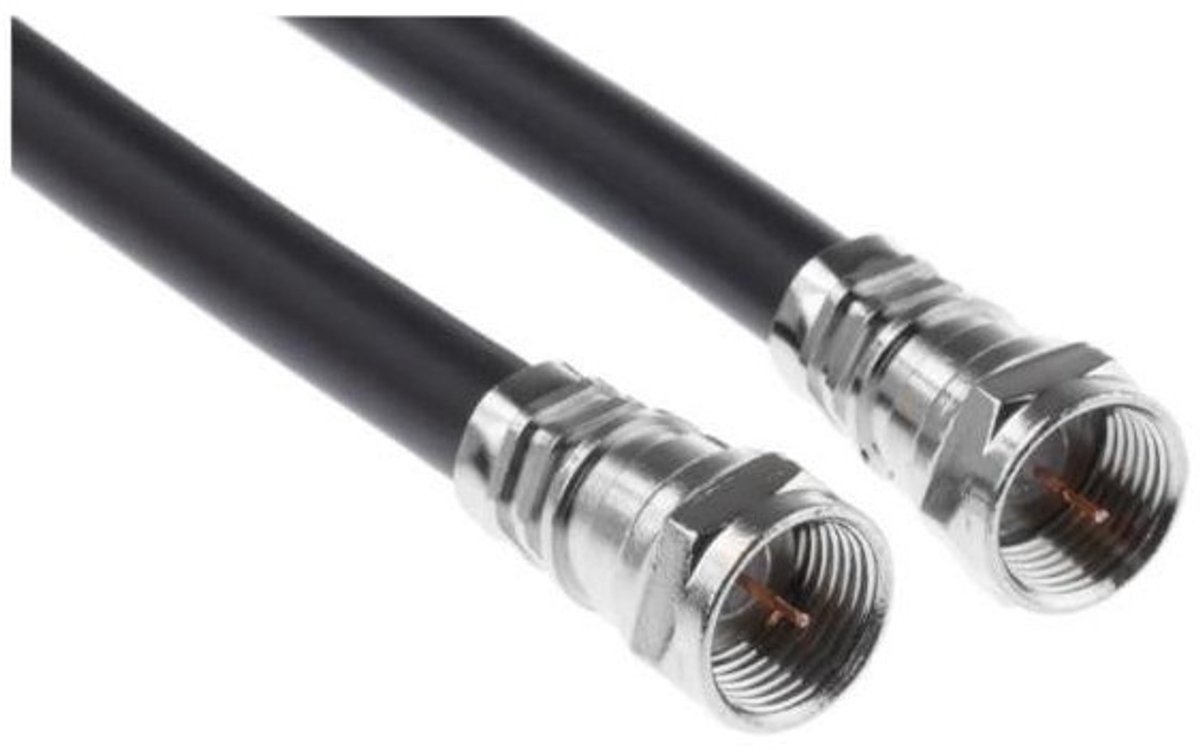 Redline RDL3240 coax-kabel 2 m F Zwart