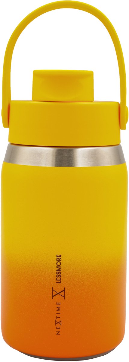 Thermische fles 355ml (12oz)-95% gerecycled roestvrij staal - Tulip Yellow 'Canvas Bottle 12'