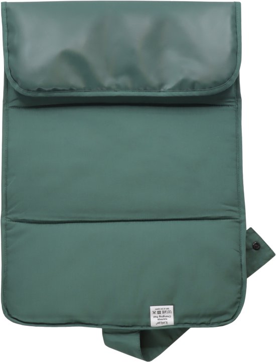 KipKep Napper Verschoonmatje - Calming Green - machinewasbaar - uit gerecyclede materialen!