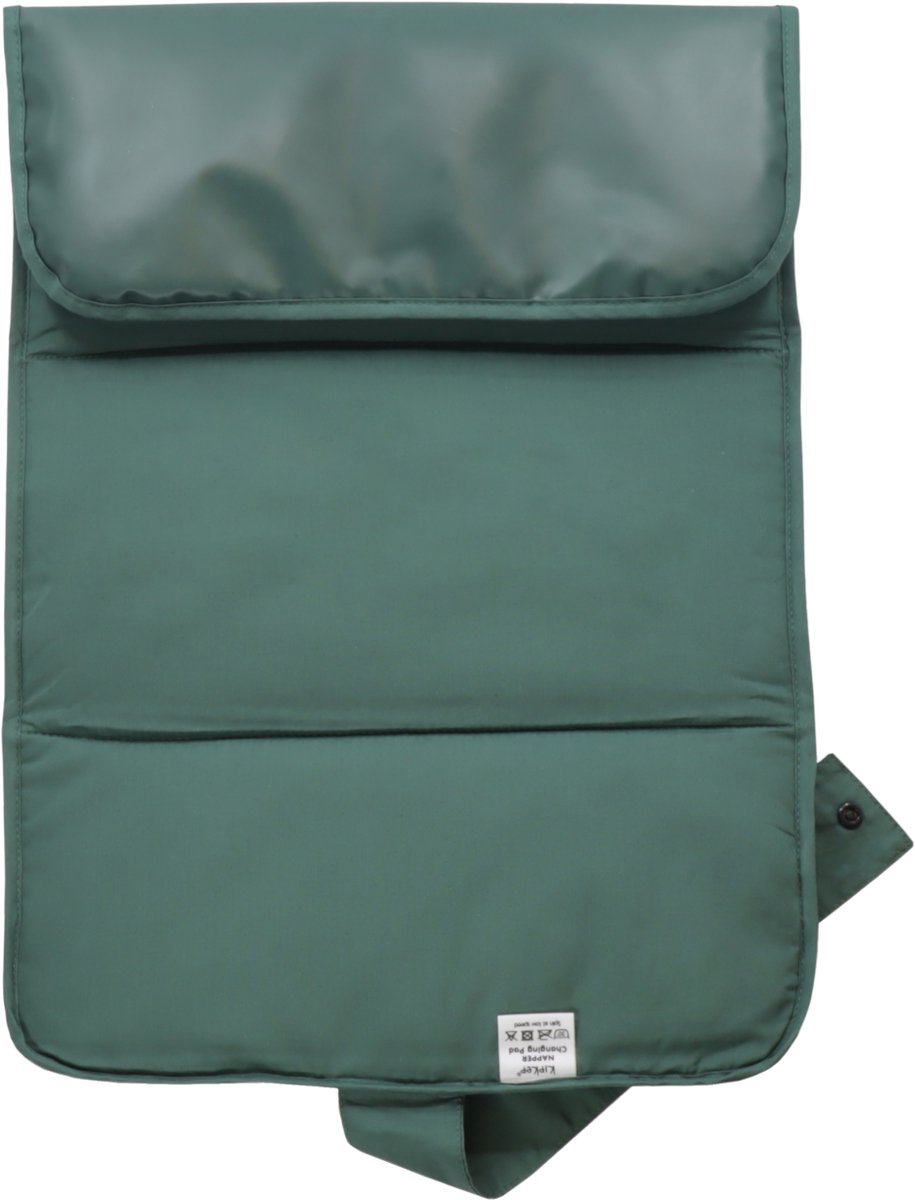 KipKep Napper - Verschoonmatje - Calming Green - Wasbaar - Waterdicht - Duurzaam - Dik (excl. luieretui)