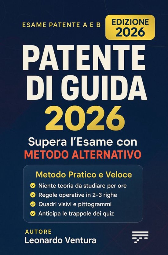 Patente di Guida 2026 Pratica e Facile - cover