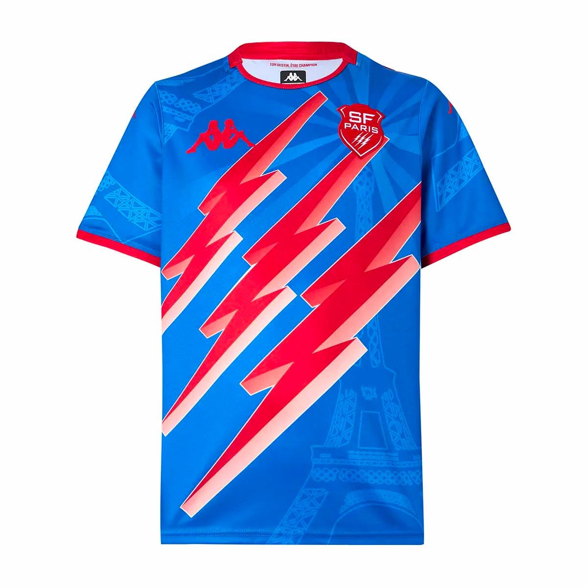 Buitenwedstrijdshirt Stade Français 2025/26 Blauw